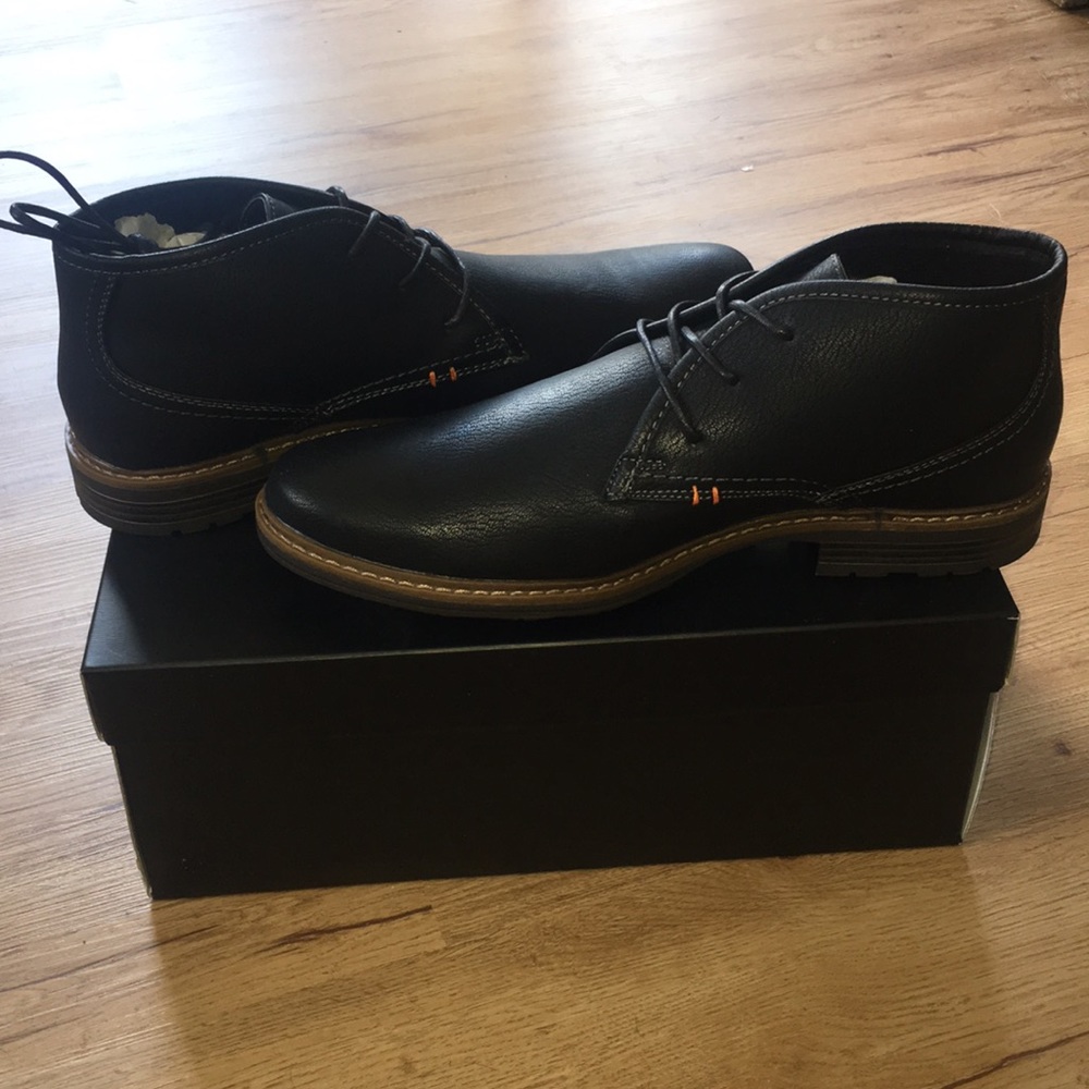NEVER WORN Men's Black Dress Shoes